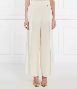 Брюки Patrizia Pepe flare fit, бежевый