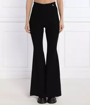 Брюки Patrizia Pepe flare fit, черный