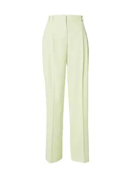 Брюки PATRIZIA PEPE Loose fit Pleat-Front Pants, пастельно-зеленый