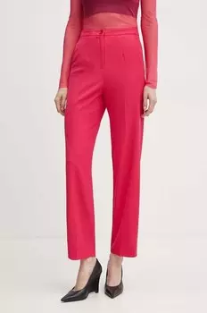 Брюки Patrizia Pepe, розовый