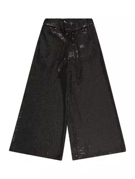 Брюки PATRIZIA PEPE Wide leg Pants, черный
