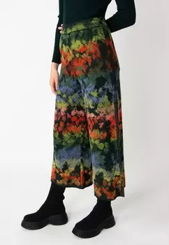 Брюки PATTERN Ivko, темно-зеленый