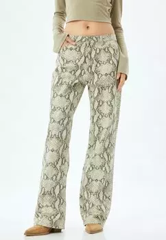 Брюки PATTERNED Koton, бежевый
