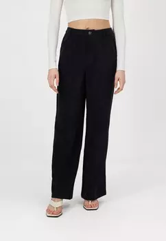 Брюки PCEFFI WIDE PANT Pieces, черный