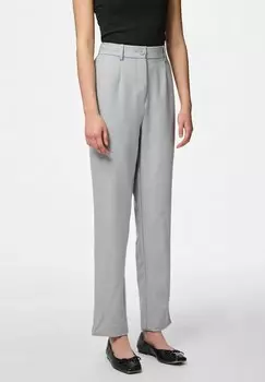 Брюки PCKAMIL Pieces, серый