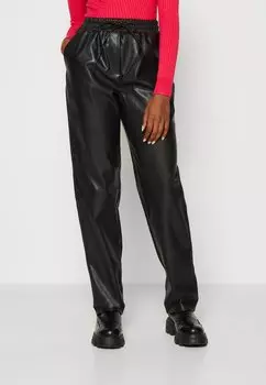 Брюки PCSELMA TAPERED PANT Pieces, черный