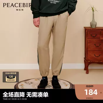 Брюки Peacebird спортивные, хаки