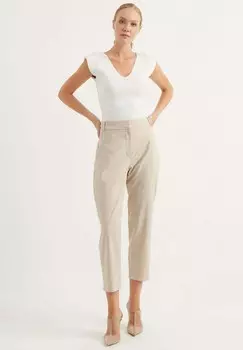 Брюки PENCIL Chiquelle, бежевый