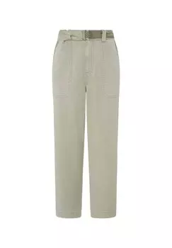 Брюки Pepe Jeans Loose fit Pants Aylin, оливковый