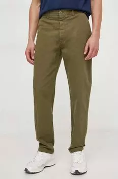 Брюки Pepe Jeans, зеленый