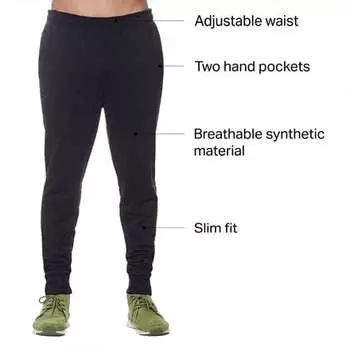 Брюки-перевертыши мужские Icebreaker, черный