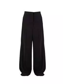 Брюки пергамино женские Pinko, черный