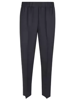 Брюки Peserico с эластичной талией, черный