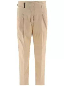 Брюки Peserico с бахромой, серый