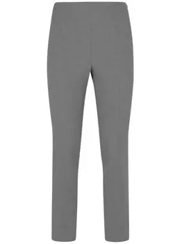 Брюки Peserico с логотипом на поясе, серый