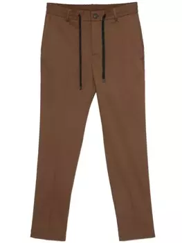 Брюки Peserico с завязками на талии, коричневый