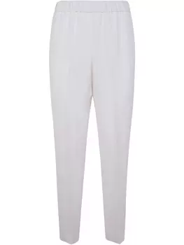 Брюки Peserico со складками, белый