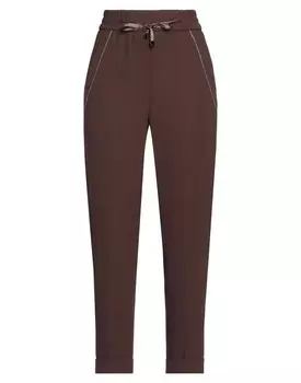 Брюки Peserico, темно-коричневый