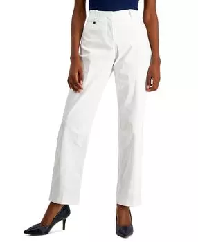 Брюки petite curvy fit, petite и petite short, созданные для macy's JM Collection, белый