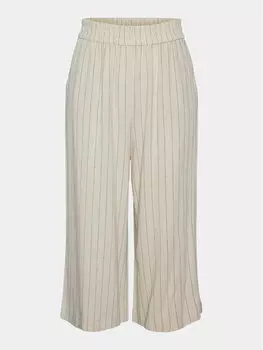 Брюки Pieces, бежевый