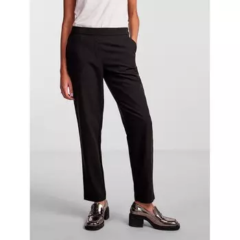 Брюки Pieces Boss Mid Waist, черный