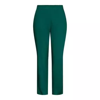 Брюки Pieces Boss Mid Waist, зеленый