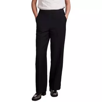 Брюки Pieces Neva Wide Leg Fit High Waist, черный