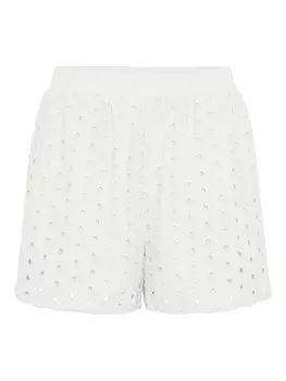 Брюки PIECES Regular Pants Hjtaljede, цвет natural white