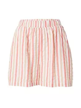 Брюки PIECES Regular Pants LUCID, цвет Sand/Coral