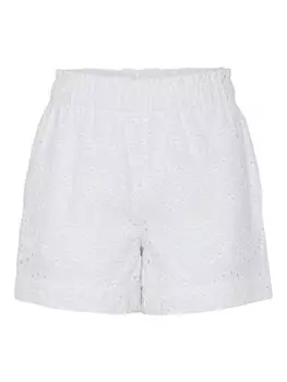 Брюки PIECES Regular Pants PCVILDE, белый