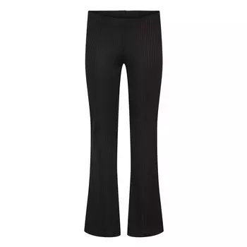 Брюки Pieces Toppy Flared Fit, черный