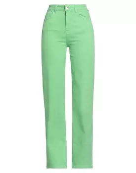 Брюки Pieces, зеленый