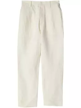 Брюки Pier прямого кроя Uma Wang, бежевый