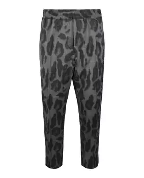 Брюки Piet с леопардовым принтом Stella McCartney, цвет Black Grey