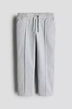 Брюки пике H&M, серый