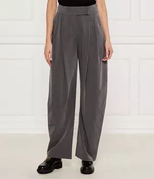Брюки Pinko PATRE flare fit, серый