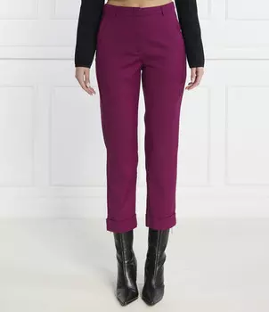 Брюки Pinko Regular Fit, фиолетовый
