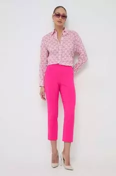 Брюки Pinko, розовый