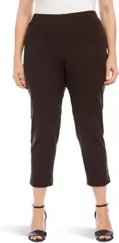 Брюки Piper больших размеров Karen Kane, коричневый