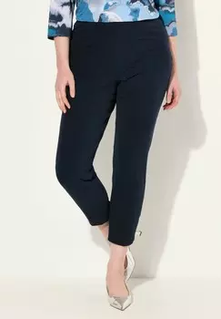 Брюки PIPING DETAIL Ulla Popken, темно-синий