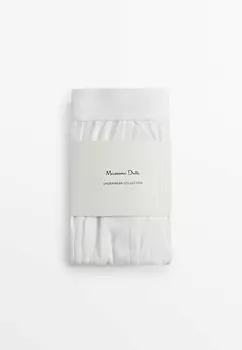 Брюки PLAIN Massimo Dutti, белый