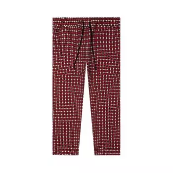 Брюки Pleasures Cross Easy Pants Red, красный