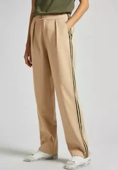Брюки Pleat Front Susanne Pepe Jeans, бежевый