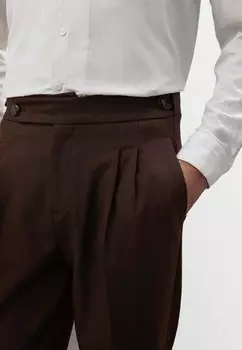 Брюки PLEATED Antioch, коричневый