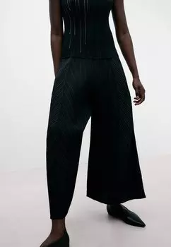 Брюки Pleated Palazzo ADOLFO DOMINGUEZ, черный