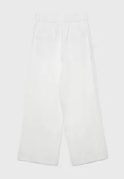 Брюки Pleated Stradivarius, белые