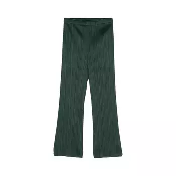 Брюки Pleats Please Issey Miyake MC March Pants, зеленый