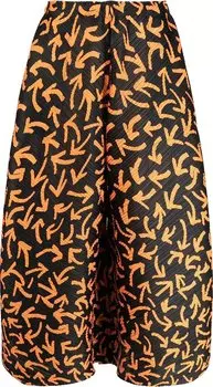 Брюки Pleats Please Issey Miyake Pleats Please Freeway Wide Leg Arrow Pants 'Black', черный