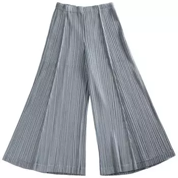 Брюки Pleats Please Issey Miyake Thicker Bottoms 1 Pants 'Cool Grey', серый