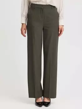 Брюки плиссе bydanta B.Young, хаки